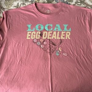 Pink Graphic Tee - Local Egg Dealer